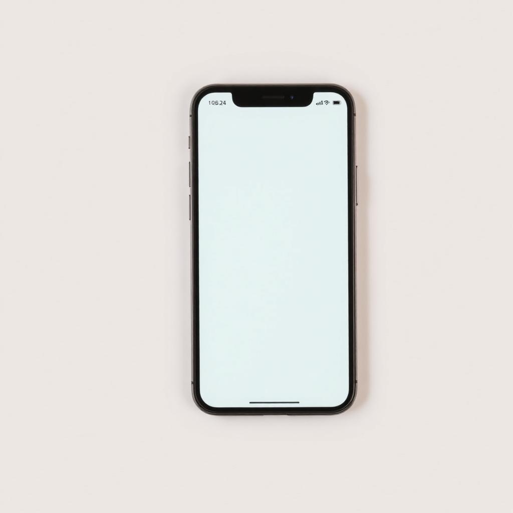 Phone mockup showing a minimal fitness app interface